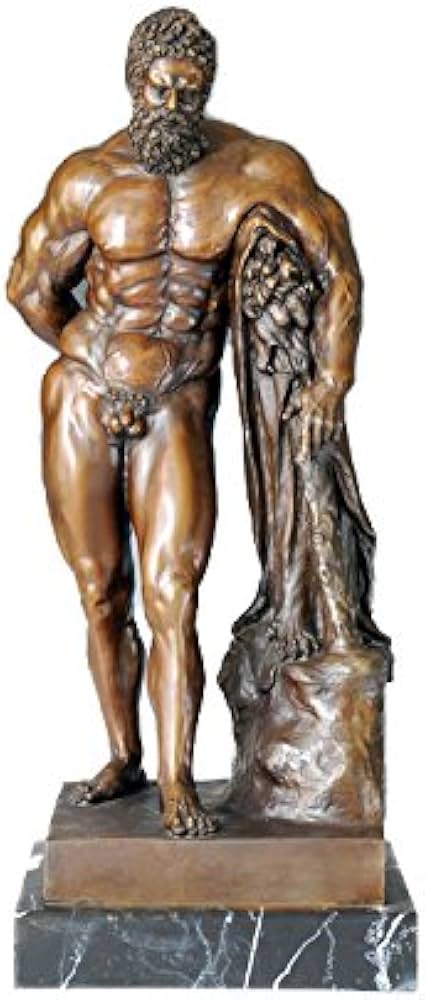 彫刻 ヘラクレス頭像 高さ50cm,美術デッサン教具,卓上 装飾品,工芸品美術品 Amazon.co.jp: Toperkin ヘラクレスヘラクレス銅像 男性のコレクション